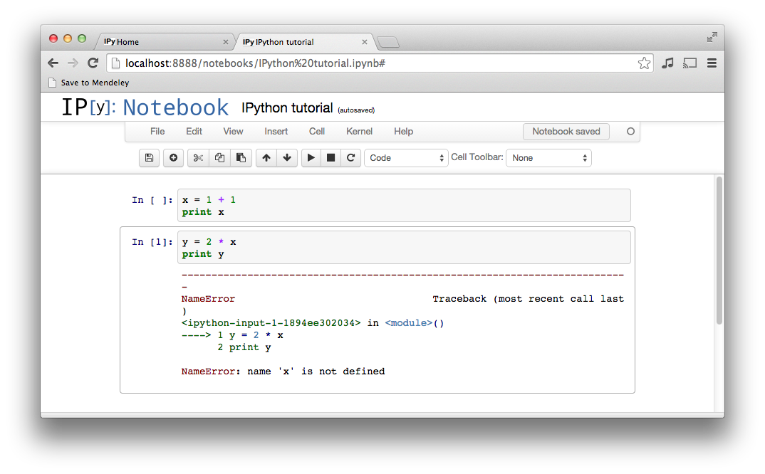 IPython Tutorial MEE404 Machine Vision in Mechatronics